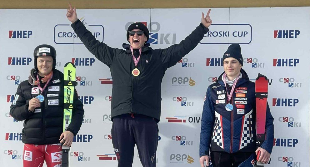 Matthías Kristinsson sigrar í svigi í Gaal, Austurríki