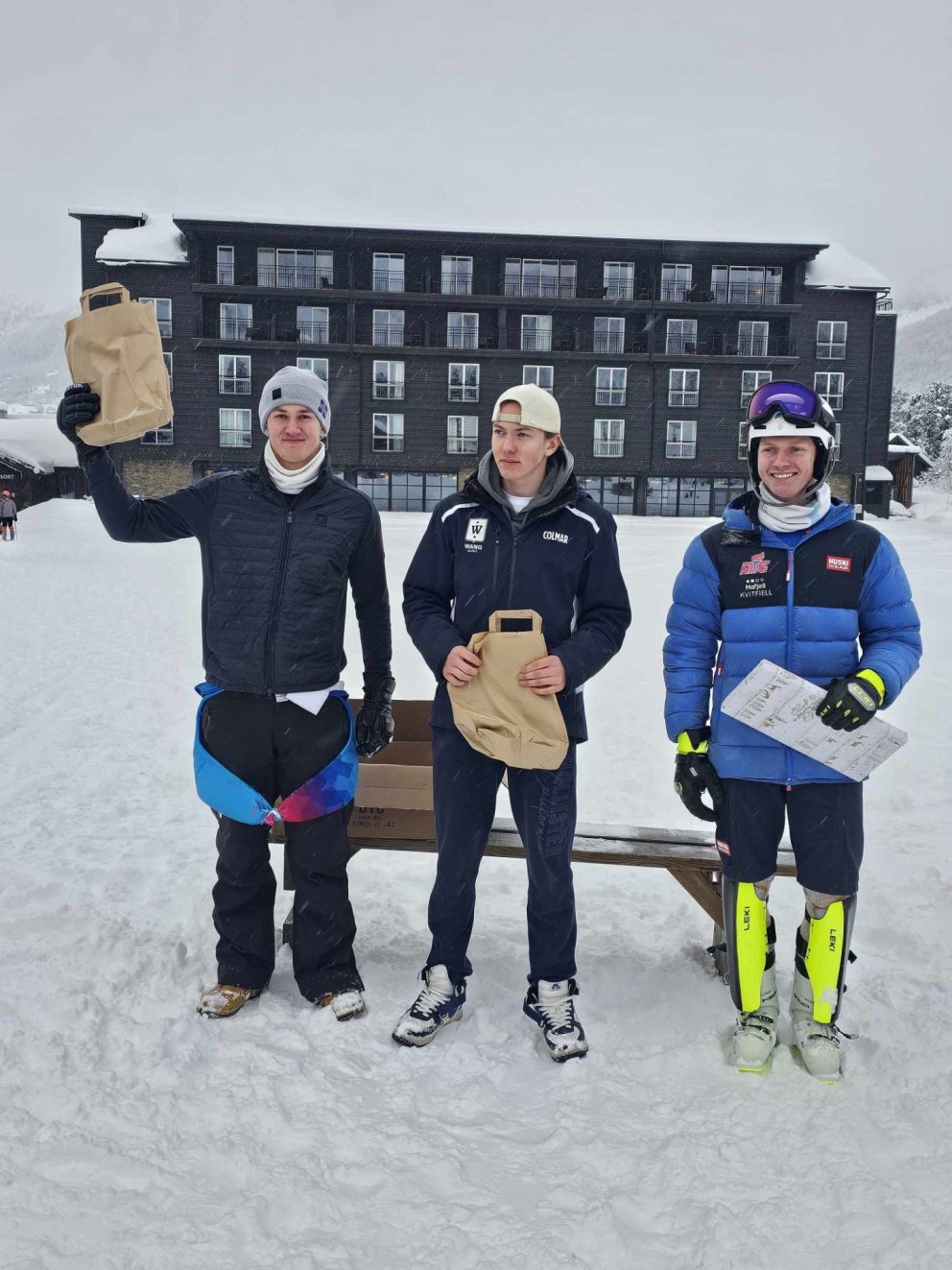 Matthías varð annar í svigi á alþjóðlegu móti í Geilo í Noregi