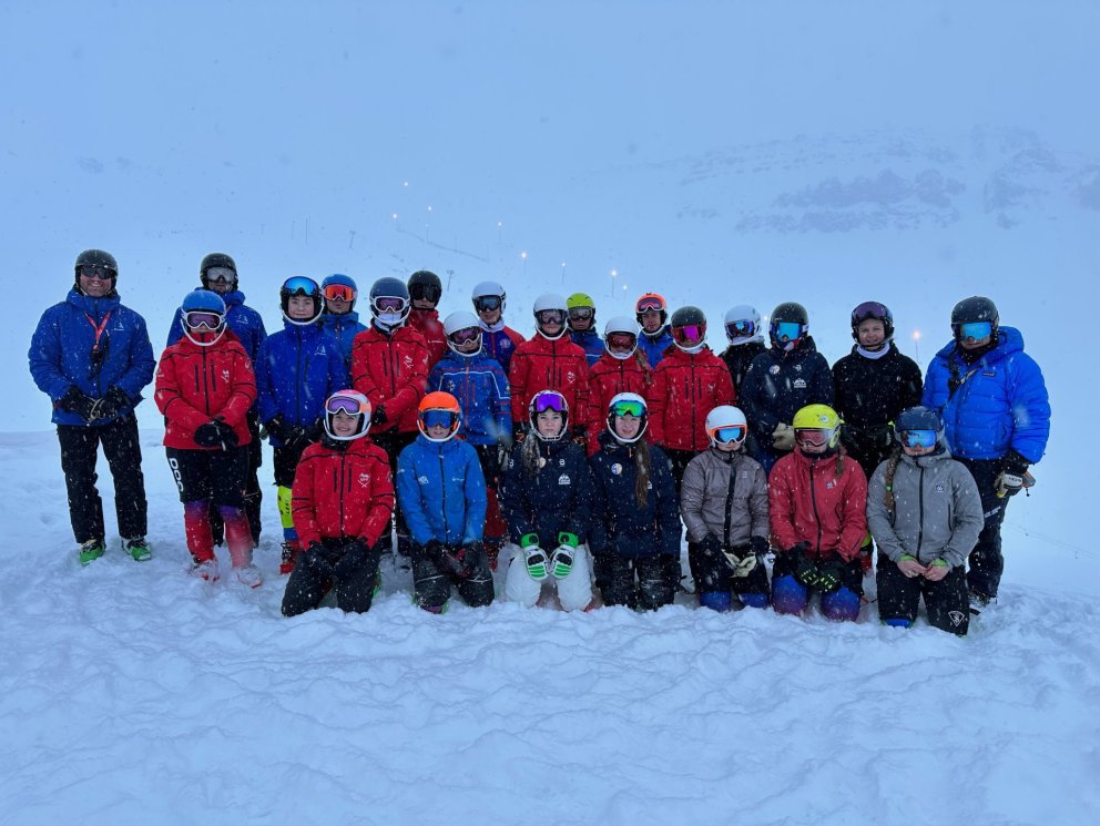 Um helgina fór fram samæfing Hæfileikamótunnar í alpagreinum í Oddsskarði
