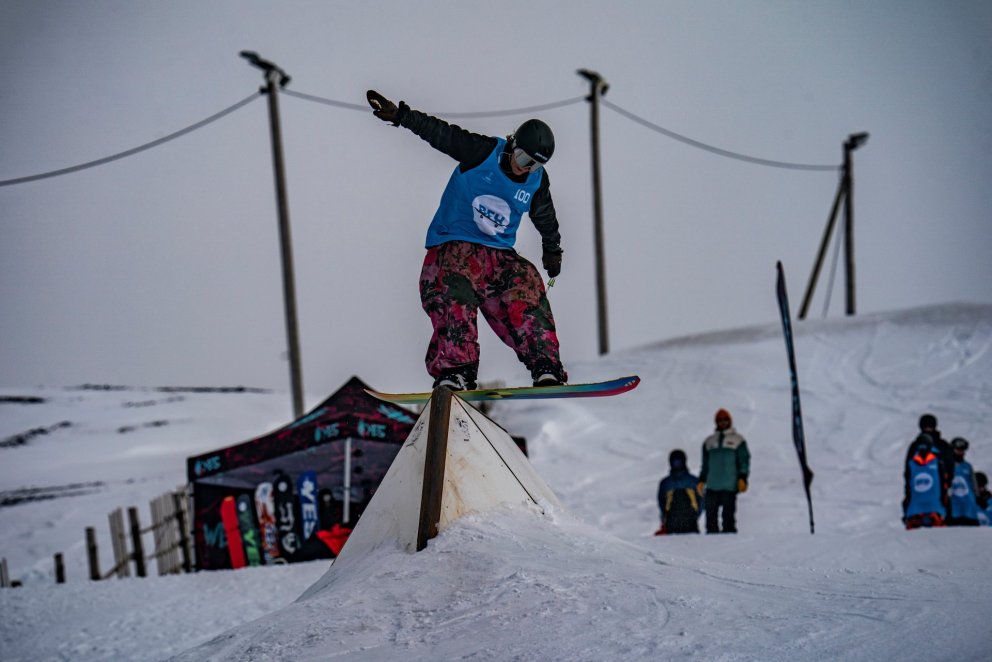 Rail mót í Bláfjöllum