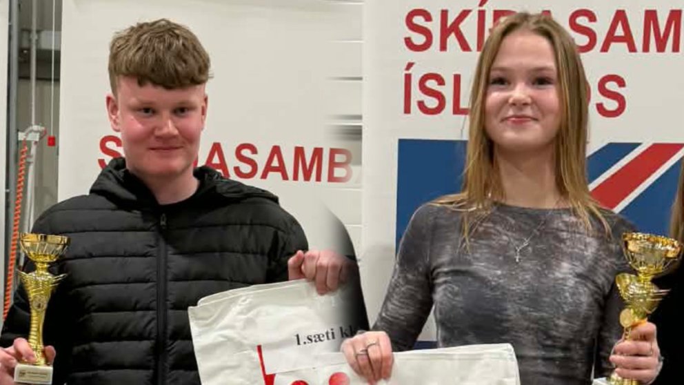 Sigurður Ægir og Steinunn María bikarmeistarar SKÍ í snjóbrettum 2026