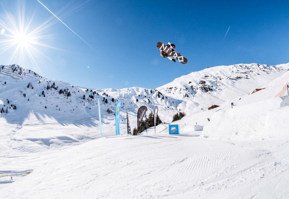 Aðstæður voru flottar í Penken Park um helgina!