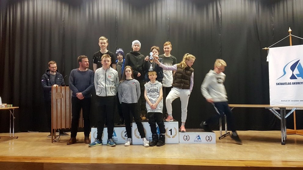 Skíðafélag Ísfirðinga varð efst í félagakeppninni í skíðagöngu