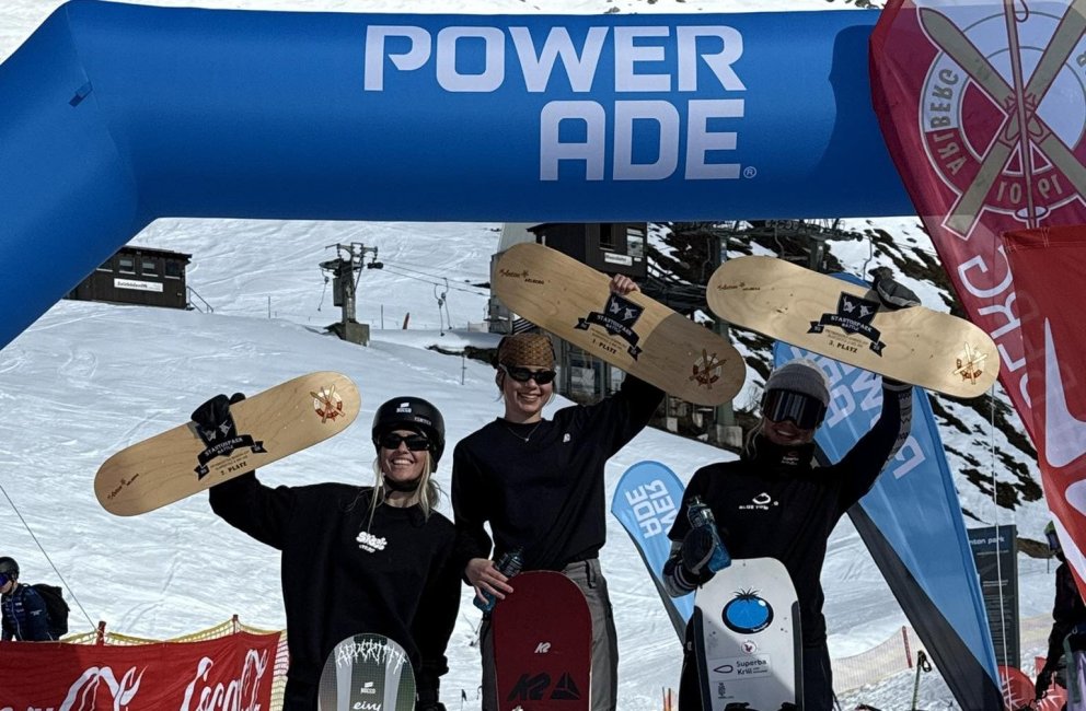 Vildís í 2. sæti í St. Anton í Austurríki