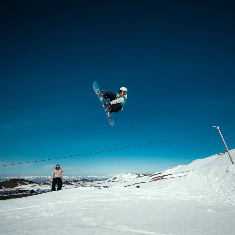Anna Kamilla Hlynsdóttir tvöfaldur Íslandsmeistari í snjóbrettum