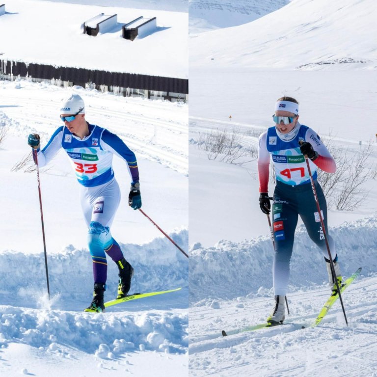 Dagur og Kristrún Íslandsmeistarar í 15 km heðbundinnni göngu.