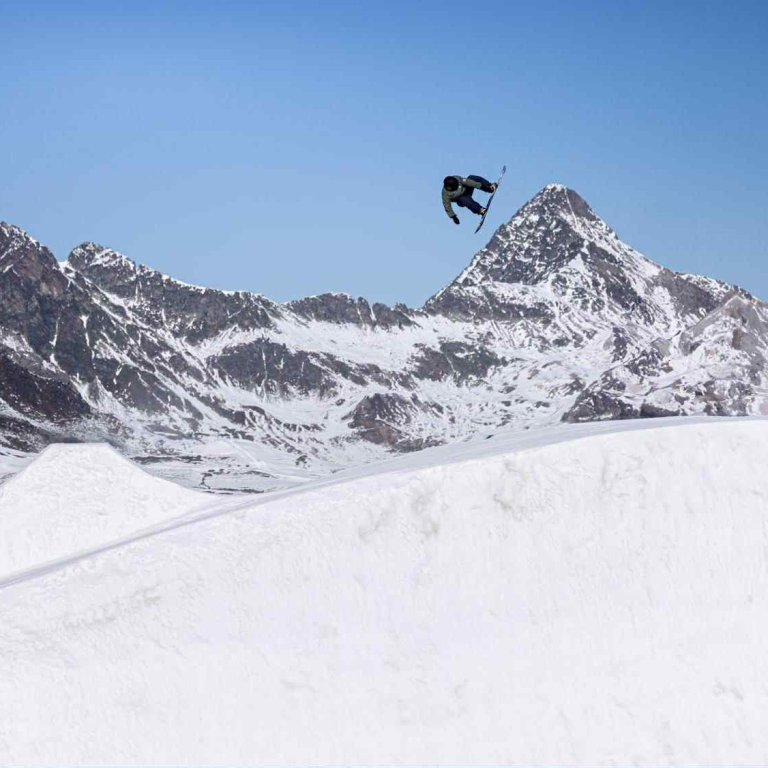 Anna Kamilla í Corvatch í Sviss