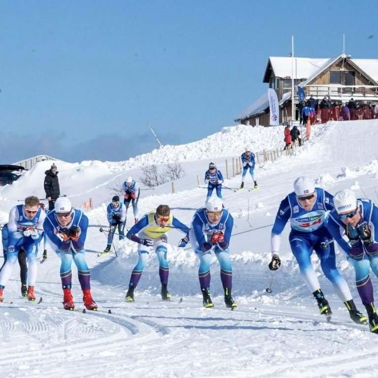 Kristrún og Dagur Íslandsmeistarar í 10 km göngu með frjálsri aðferð.