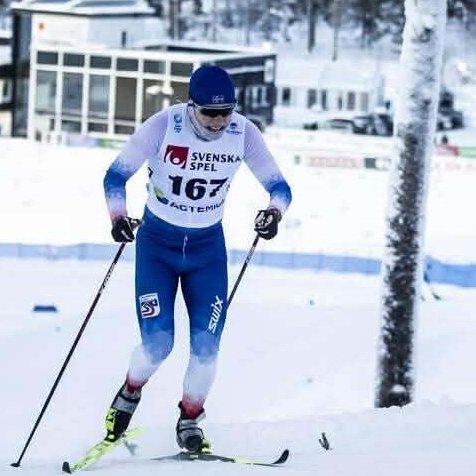 Skíðagöngulandsliðið keppti á sænska bikarmótinu í Falun um helgina