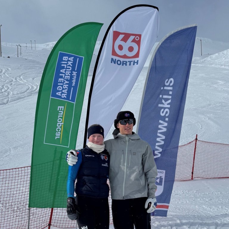 Þórdís Helga og Gauti íslandsmeistarar í svigi 2026