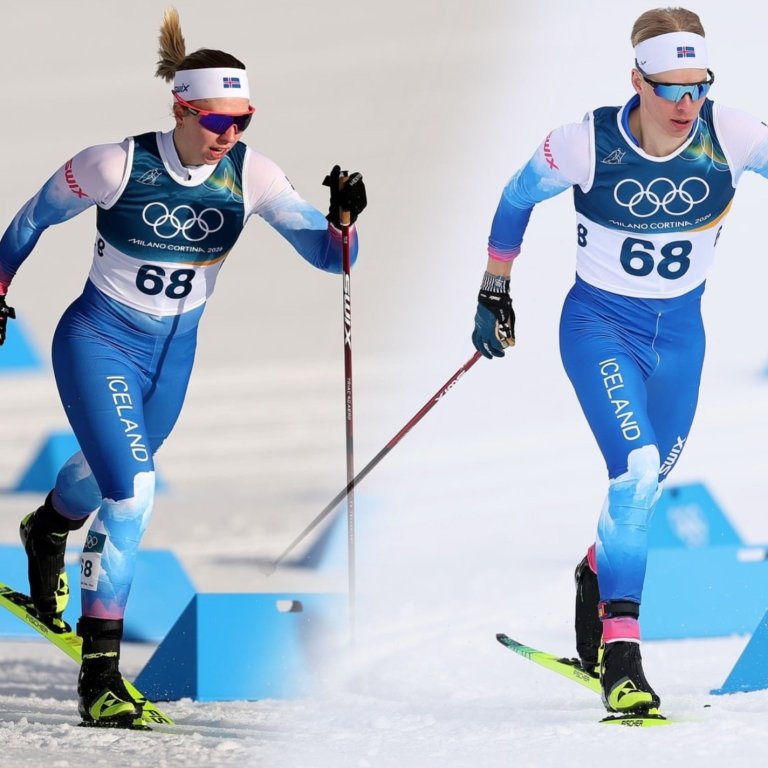 Kristrún og Dagur Íslandsmeistarar í sprettgöngu – bæði fjórfaldir Íslandsmeistarar 2026